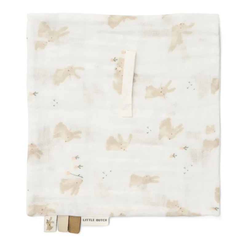 Schnullertuch Weiß Newborn Naturals Baby Bunny Studio Aufnahme