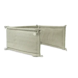 Jollein Laufgitterumrandung - Grain Knit Olive Green Studio