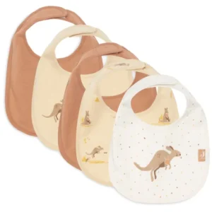 Lätzchen Jersey Wasserdicht - Kangaroots - 5 Stück