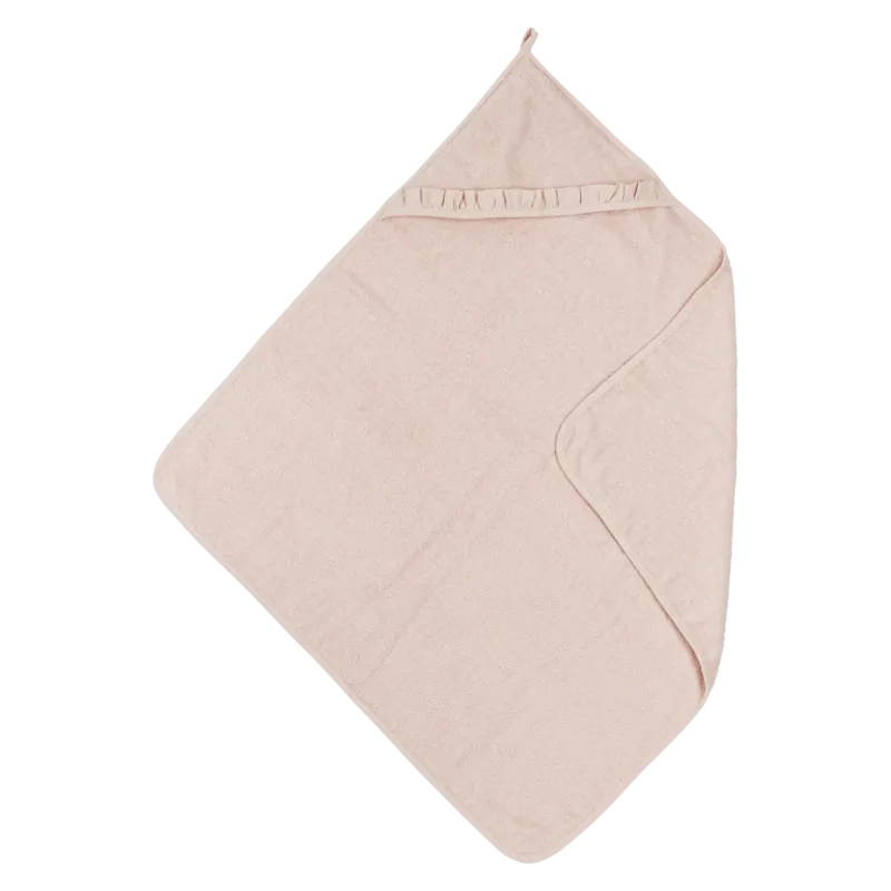 Meyco Kapuzentuch frottee Ruffle Soft Pink Studio