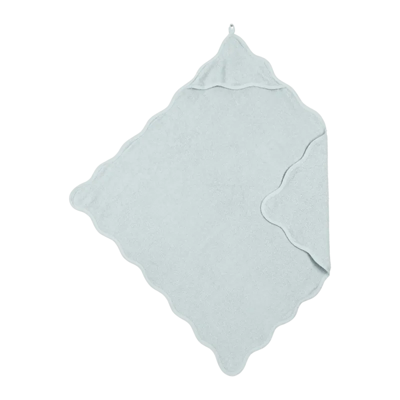 Meyco Kapuzentuch frottee Wavy Grey Blue Studio