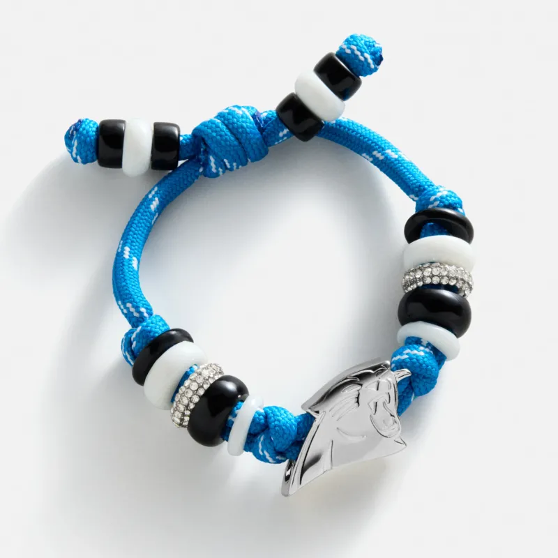 NFL Knotty Logo Bracelet - Carolina Panthers