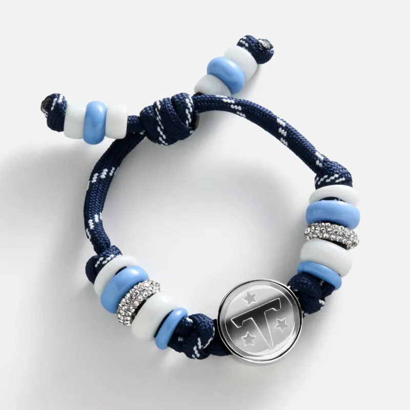 NFL Knotty Logo Bracelet - Tennessee Titans
