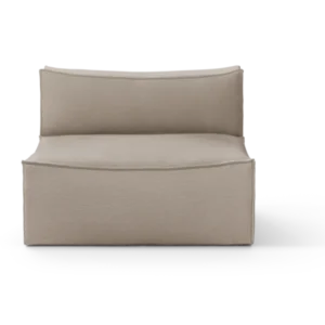 Catena Sofa Center L100 in natural cotton linen