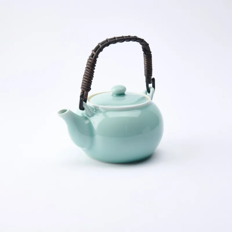 Nabeshima Celadon Japanese Teapot