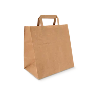 TakeAware.nl Papieren tassen Middel kraft 80 gr. 27+17x29cm