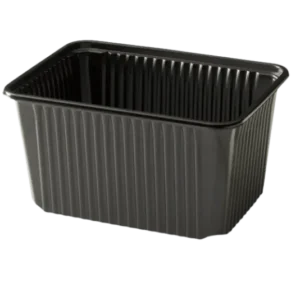 TakeAware.nl Maaltijdbak PP 1500ml zwart RE180-93.02
