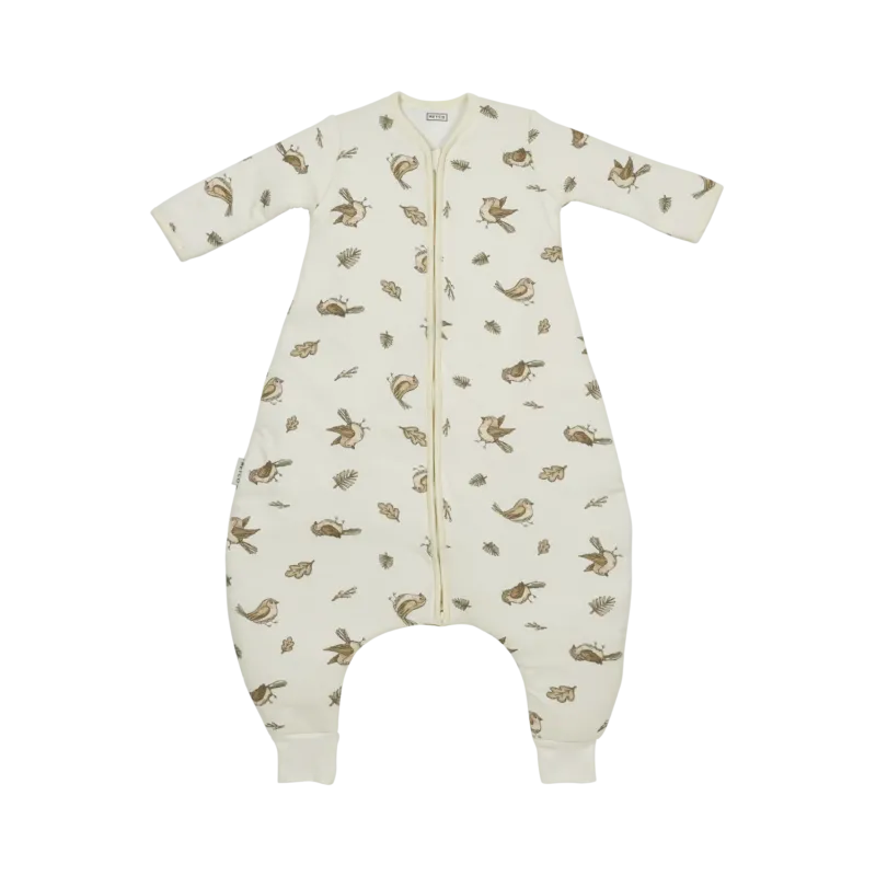 Meyco Schlafsack Jumper gefüttert mit Ärmel interlock jersey Robin Multicolour Studio