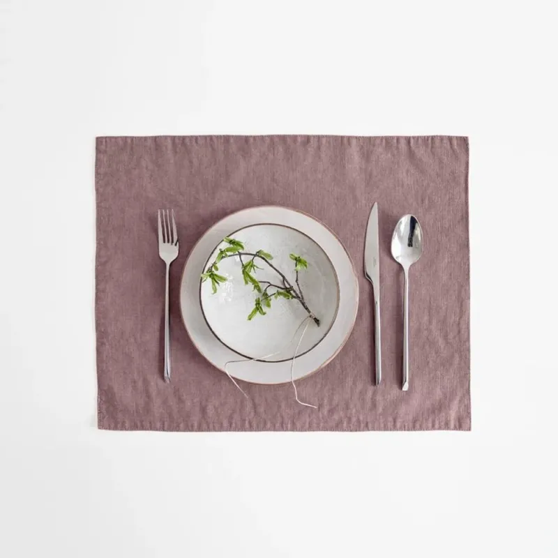 Leinen - Tischset, Ashes of Roses - Linen Tales