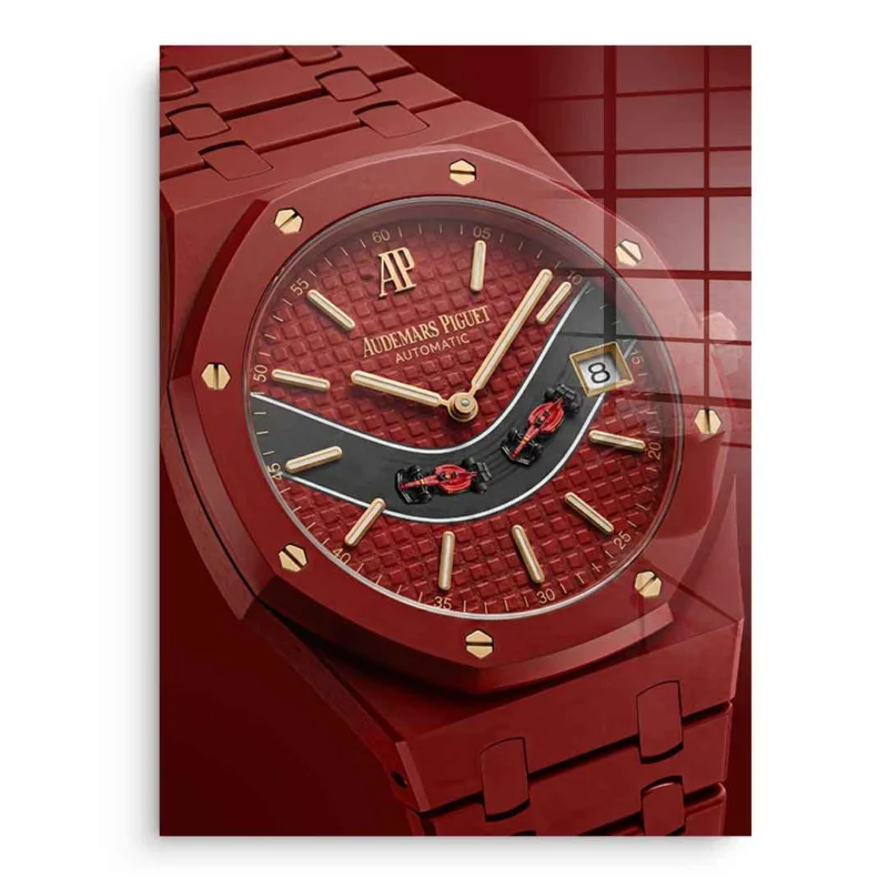 Luxury Timepiece Formula 1 Acrylglasbild ohne Rahmen