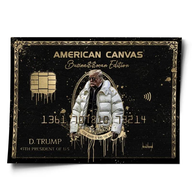 DOTCOMCANVAS Poster Royal American Canvas Trump