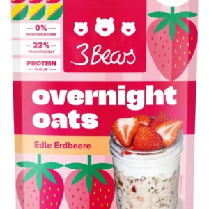 3Bears Overnight Oats Edle Erdbeere 400g