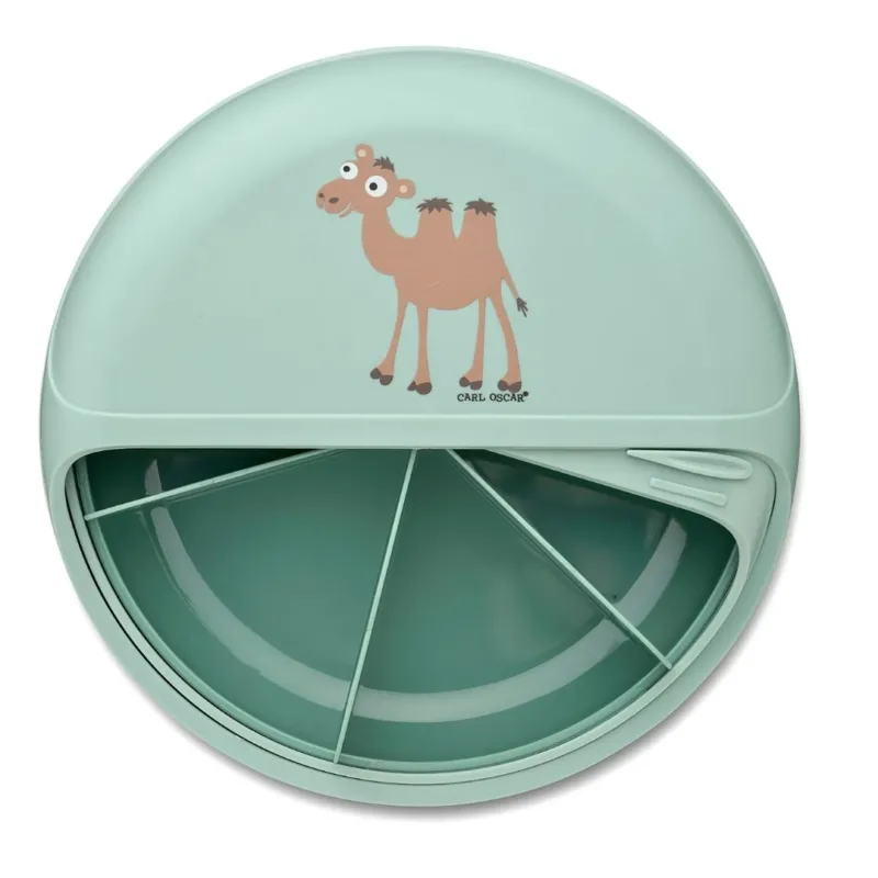 Snack Disc Kinder 'Kamel' mintgrün 15 cm