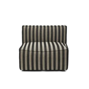Catena Sofa Center S100 in Louisiana sand/black stripe