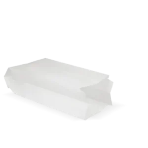 takeaware.nl Papieren zakken Snackzakken nr 22 (1 ons) Wit Kraft 50gr | 10kg