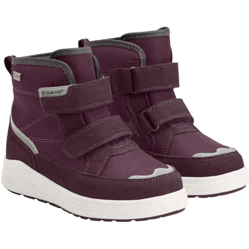 Color Kids Catawba Grape Stövlar M/ Kardborreband