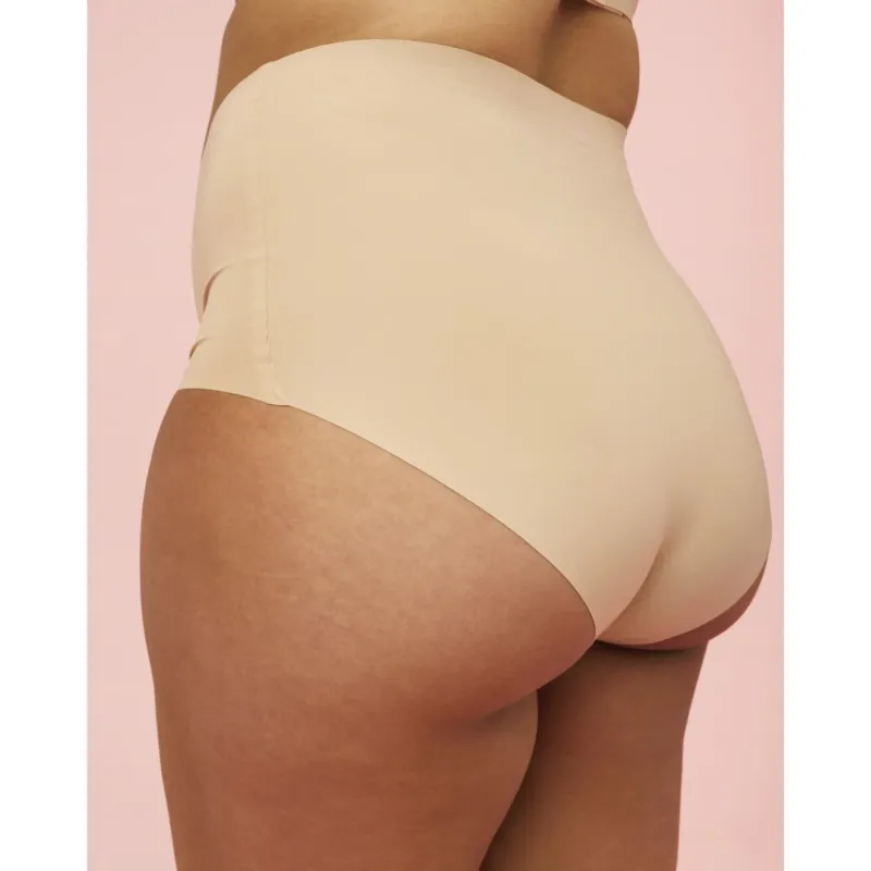 momkind Sand Ultra Seamless High-Waist Briefs, 2-Pack