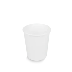 takeaware.nl Koffiebekers Kartonnen koffiebeker 150cc 6oz wit