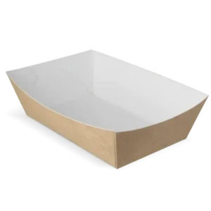 takeaware.nl Friet- en snackbakjes Frietbakjes A13 kraft/wit BIO