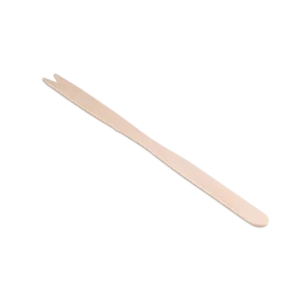 takeaware.nl Bestek Houten snackvork 140mm 100% FSC® BIO