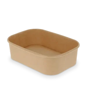 takeaware.nl Maaltijdbakken en schalen Maaltijdbak karton 650ml Kraft