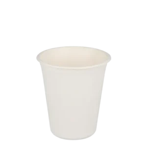 TakeAware.nl Koffiebekers Koffiebeker 230cc 8oz suikerriet wit