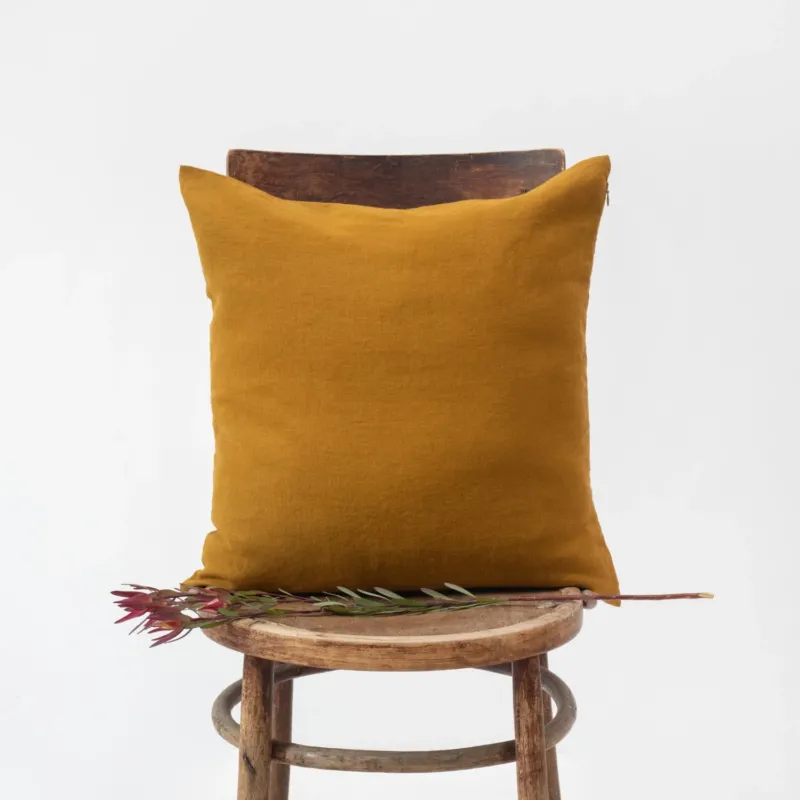 Leinen - Kissenbezug, Bronze - Linen Tales
