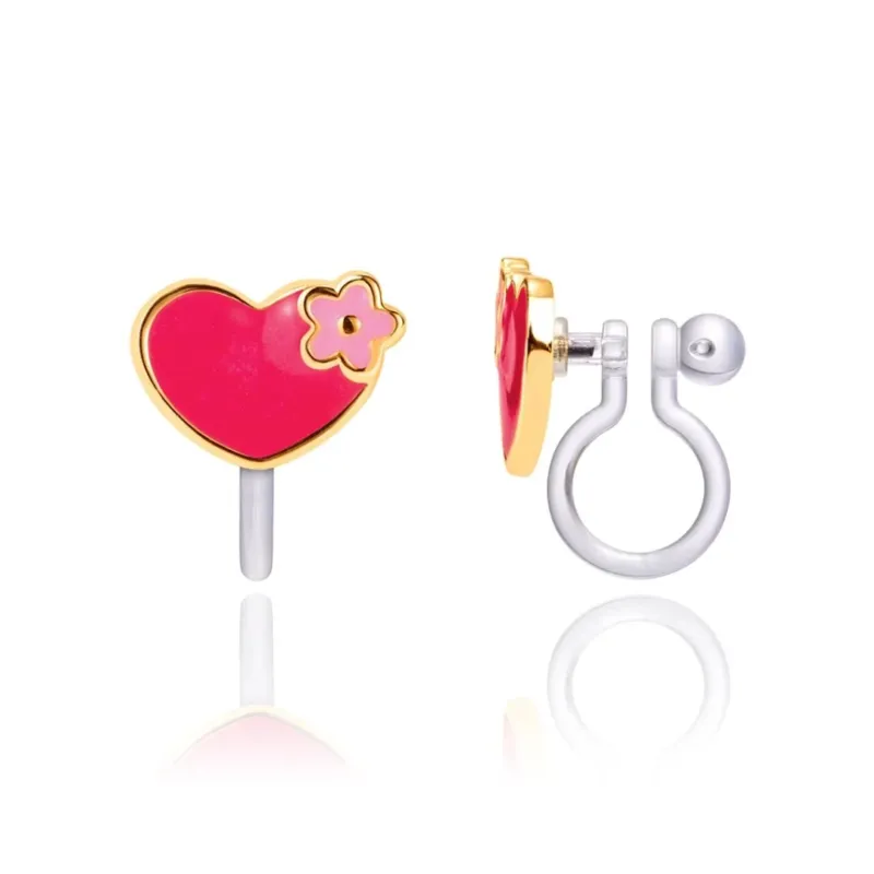 Cutie Ohrclips 'Herzen & Blumen'