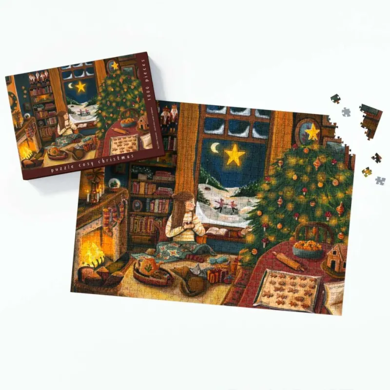 Gemütliches Weihnachtspuzzle 'Cosy Christmas' 1000 Teile
