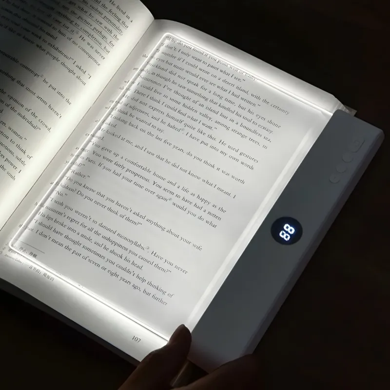 GlowEase - LED Reading Light for Bed with Adjustable Brightness & Color Modes 0