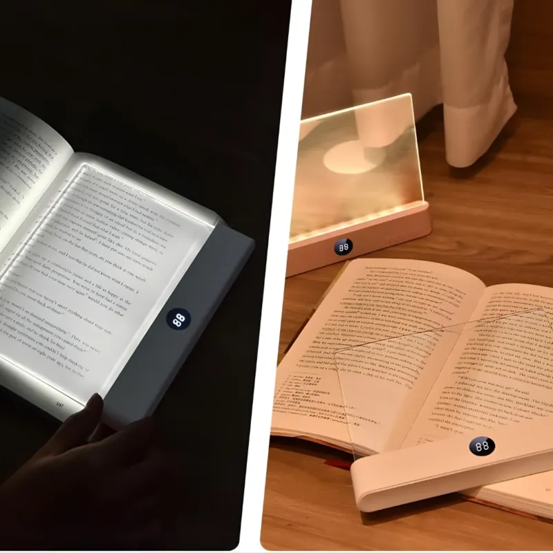 GlowEase - LED Reading Light for Bed with Adjustable Brightness & Color Modes 1