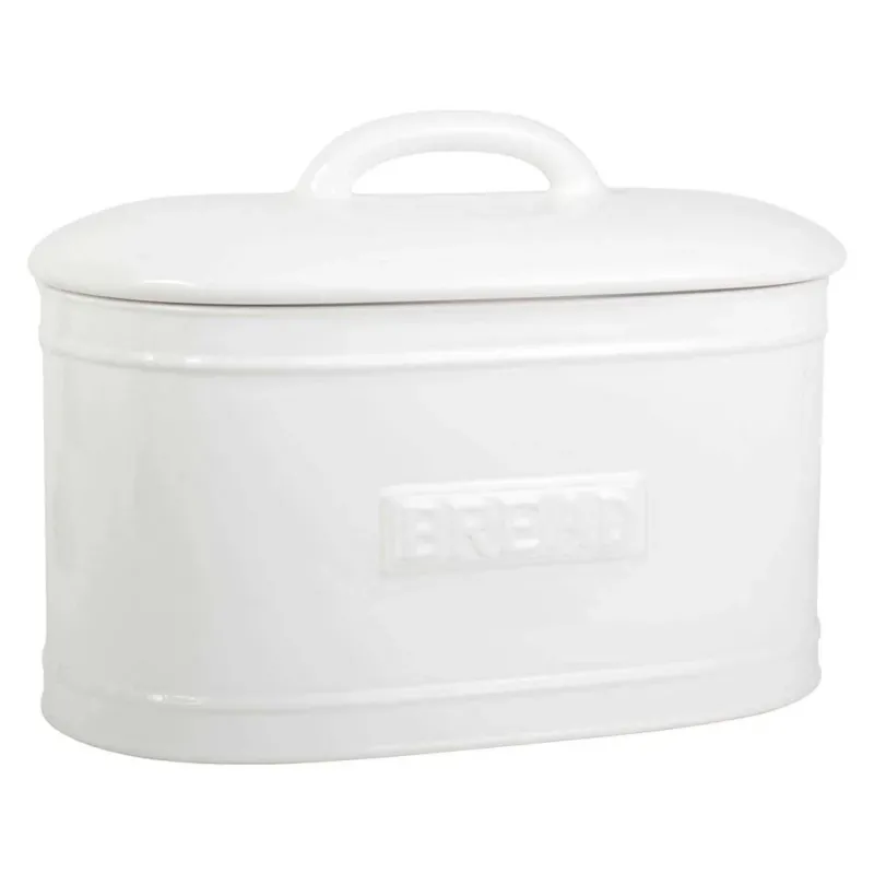 Ib Laursen - Brotbox oval Mynte Pure White