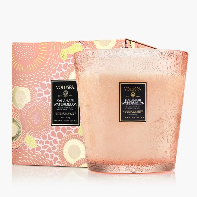 Voluspa 3-Docht Duftkerze Kalahari Watermelon | 1.077 g