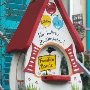 Futterhaus mit Silo - Futtervilla klein Wir halten zusammen