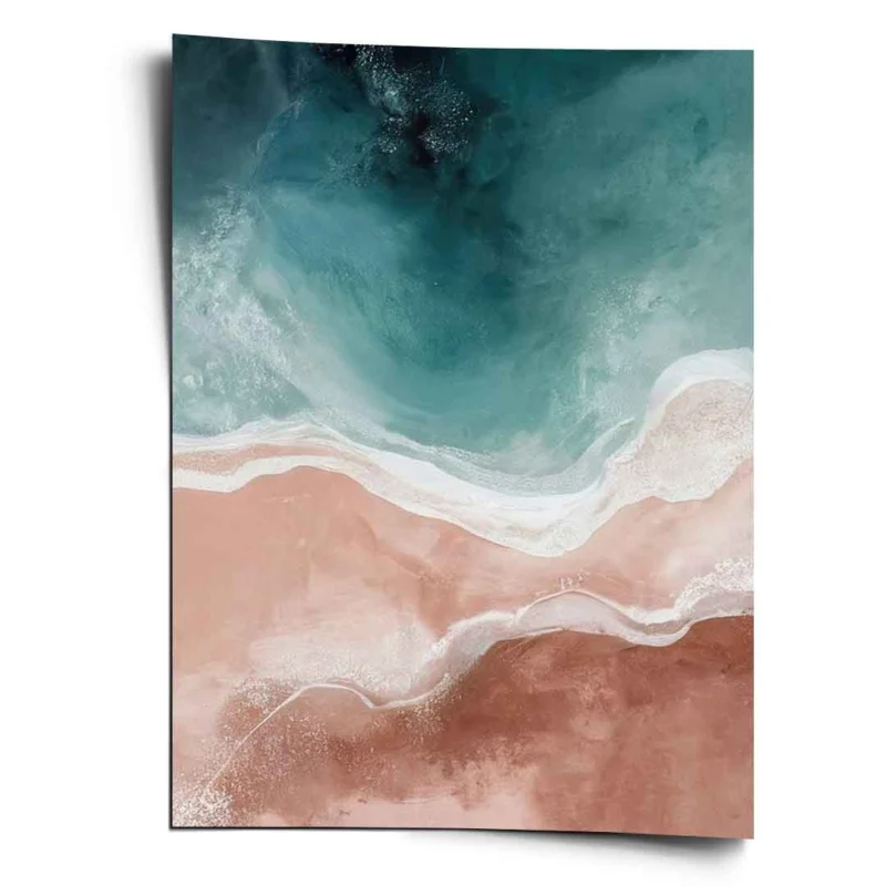 Quiet Sands And Gentle Waves - Poster