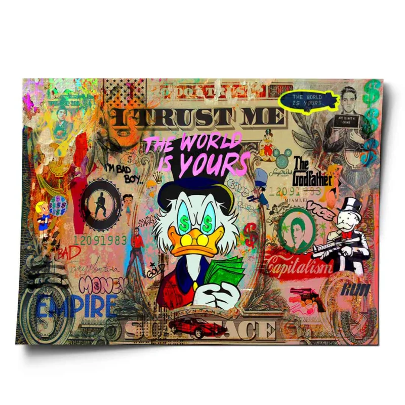 SCROOGE LIFE IS INSANE - Poster
