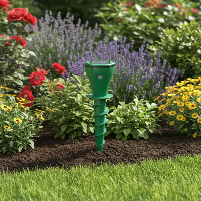 TERRASHIELD – Solar Powered Garden Protector for Lawn Maintenance