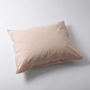 Kussensloop Katoen Streep Peach Ecru - SUITE702