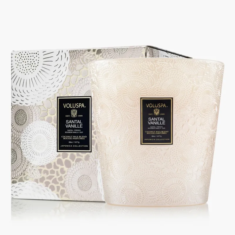 Voluspa 3-Docht Duftkerze Santal Vanille | 1.077 g