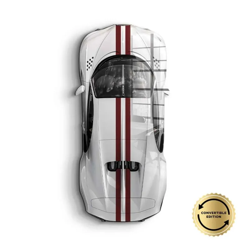 Wandskulptur Bugatti Centodieci - Acrylglas