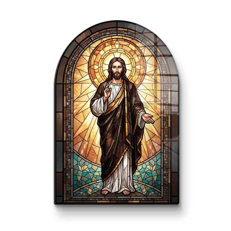 Wandskulptur Jesus Window - Acrylglas