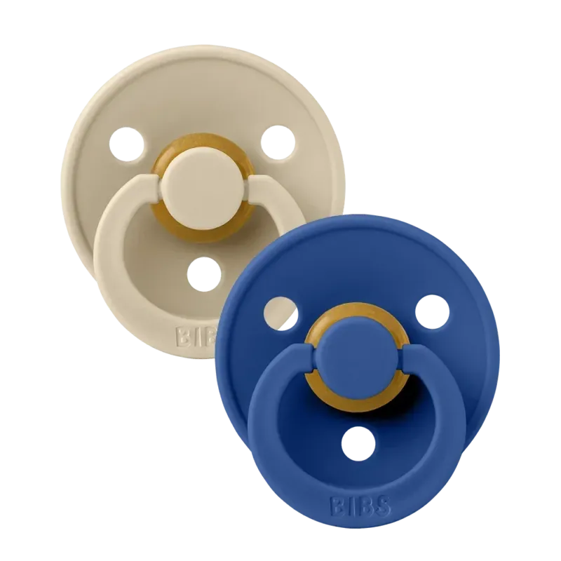 Colour 2 Pack - Vanilla/Cornflower - BIBS