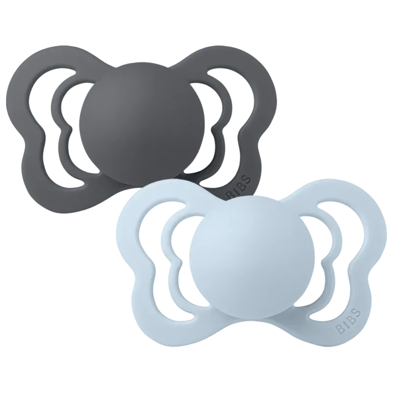 Couture 2 PACK - Iron/Baby Blue - BIBS