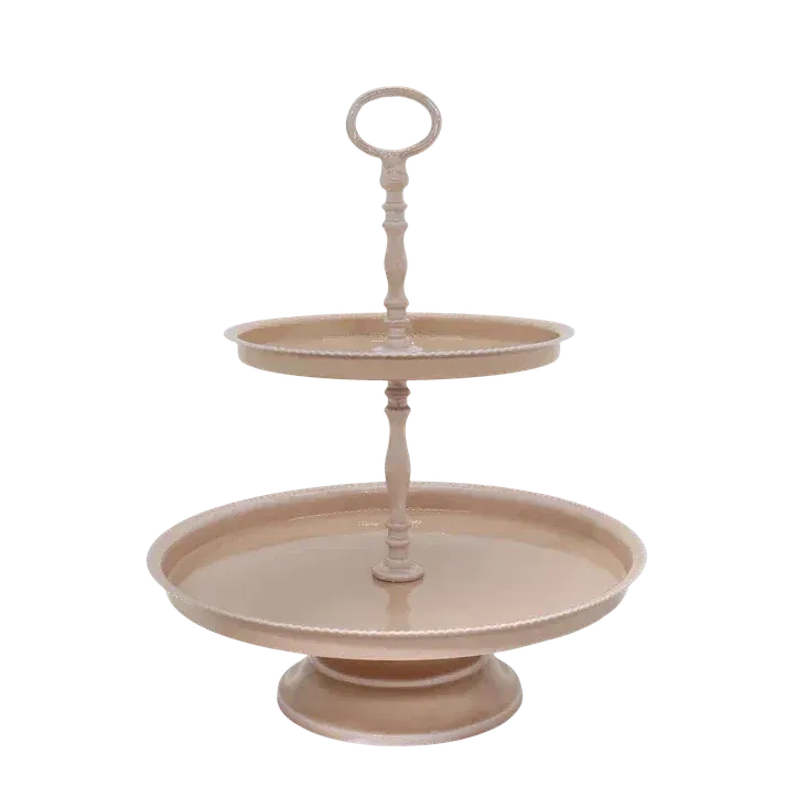 Chic Antique - Etagere mit 2 Schüsseln