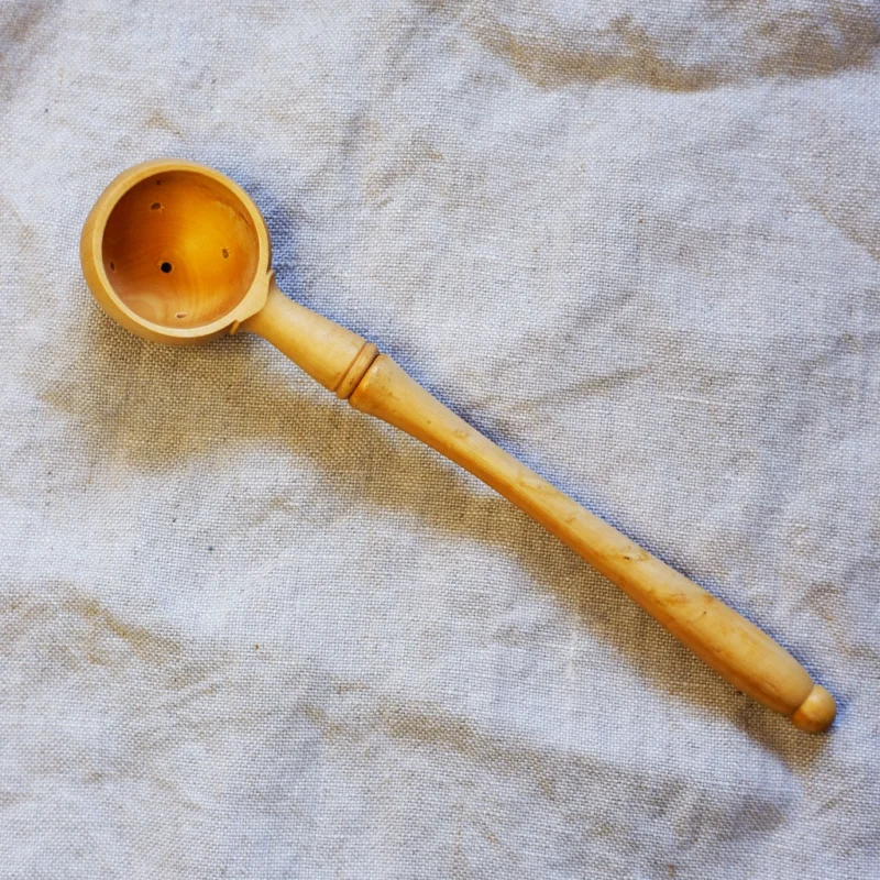 Cuchara de madera para aceitunas de Roger Orfevre-ORF330170
