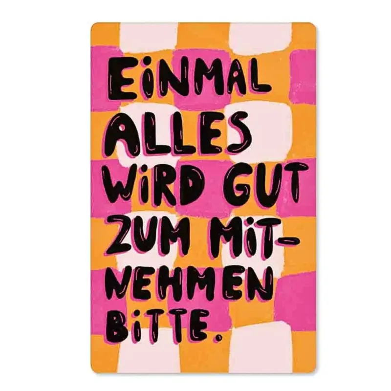 KIND MIND Karte | einmal alles wird gut