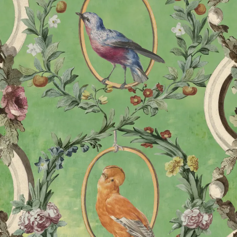 Countesse’s Aviarium Wallpaper Sample Swatch