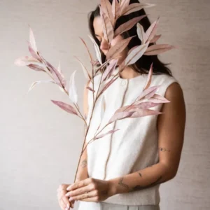 Faux Flower Eucalyptus Dusty Pink - Things I Like Things I Love