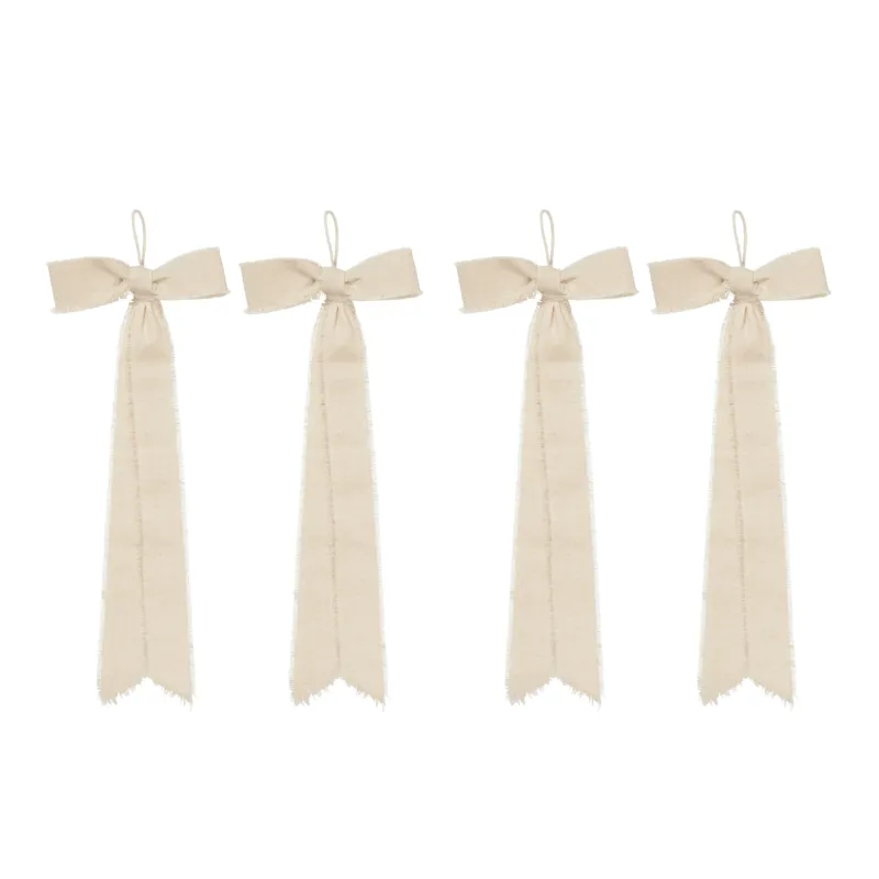 Small Bow Decoration (Set of 4)