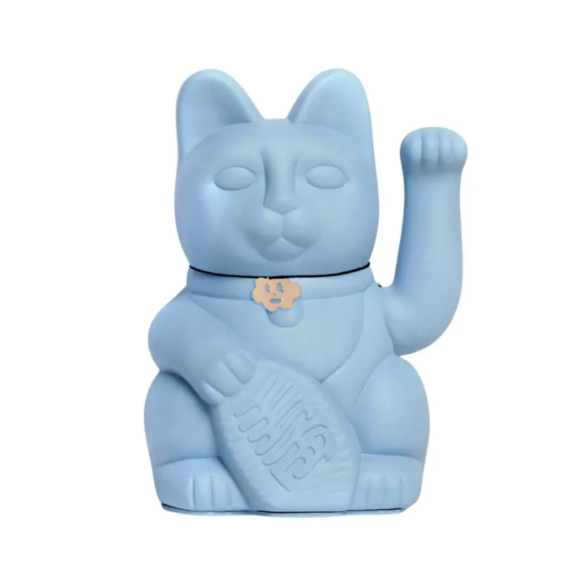 Luckycat Chinesische Glückskatze hellblau - Professional Success